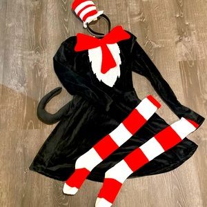 Cat in the Hat costume excellent condition womens small